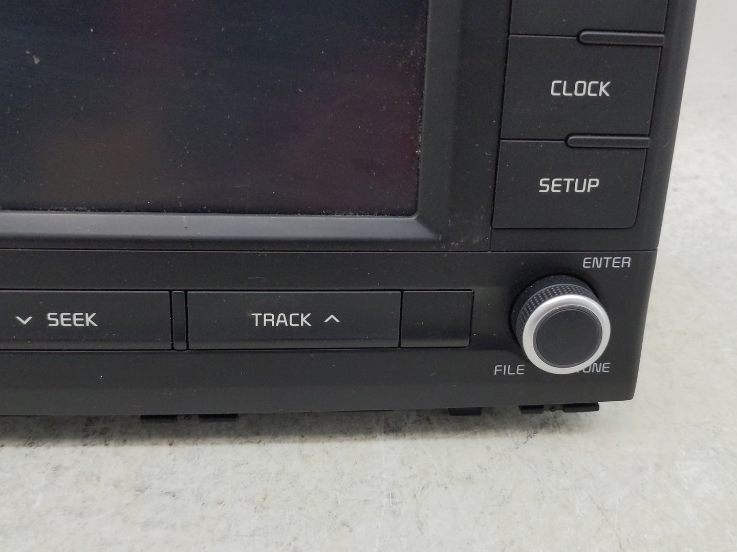2018-2019 Kia Rio Radio AM FM Cd Player Receiver Replacement P/N:96180-H9850WK Fits Fits 2018 2019 OEM Used Auto Parts - Oem