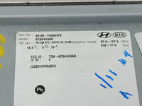 2018-2019 Kia Rio Radio AM FM Cd Player Receiver Replacement P/N:96180-H9850WK Fits Fits 2018 2019 OEM Used Auto Parts - Oem