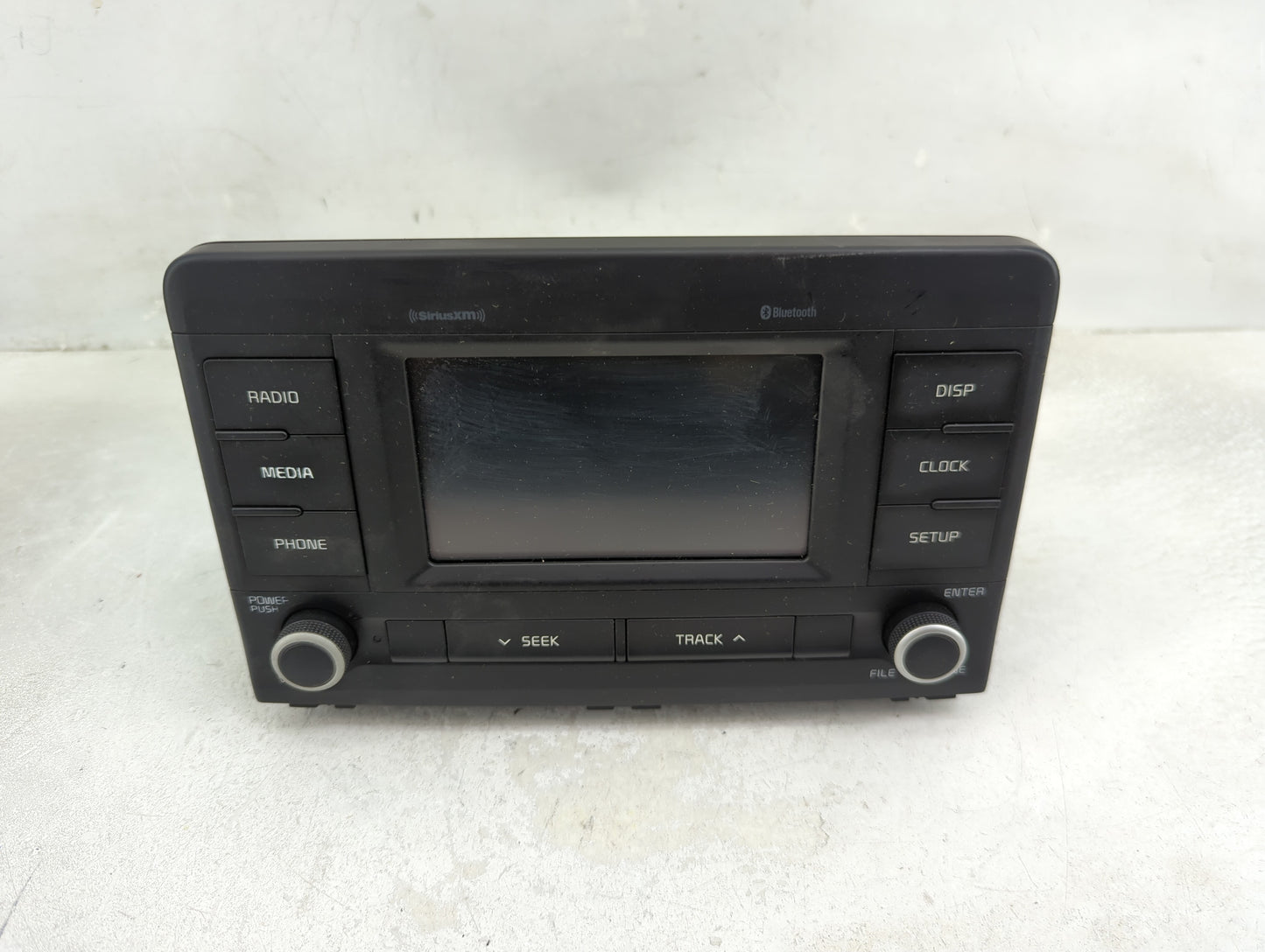 2018-2019 Kia Rio Radio AM FM Cd Player Receiver Replacement P/N:96180-H9850WK ACBA4H9AN, TQ8-ACBA4H9AN Fits Fits 2018 2019 