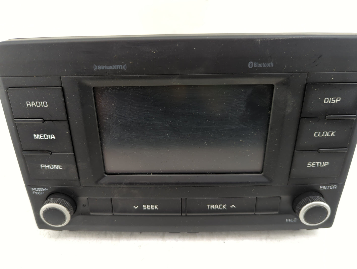 2018-2019 Kia Rio Radio AM FM Cd Player Receiver Replacement P/N:96180-H9850WK ACBA4H9AN, TQ8-ACBA4H9AN Fits Fits 2018 2019 