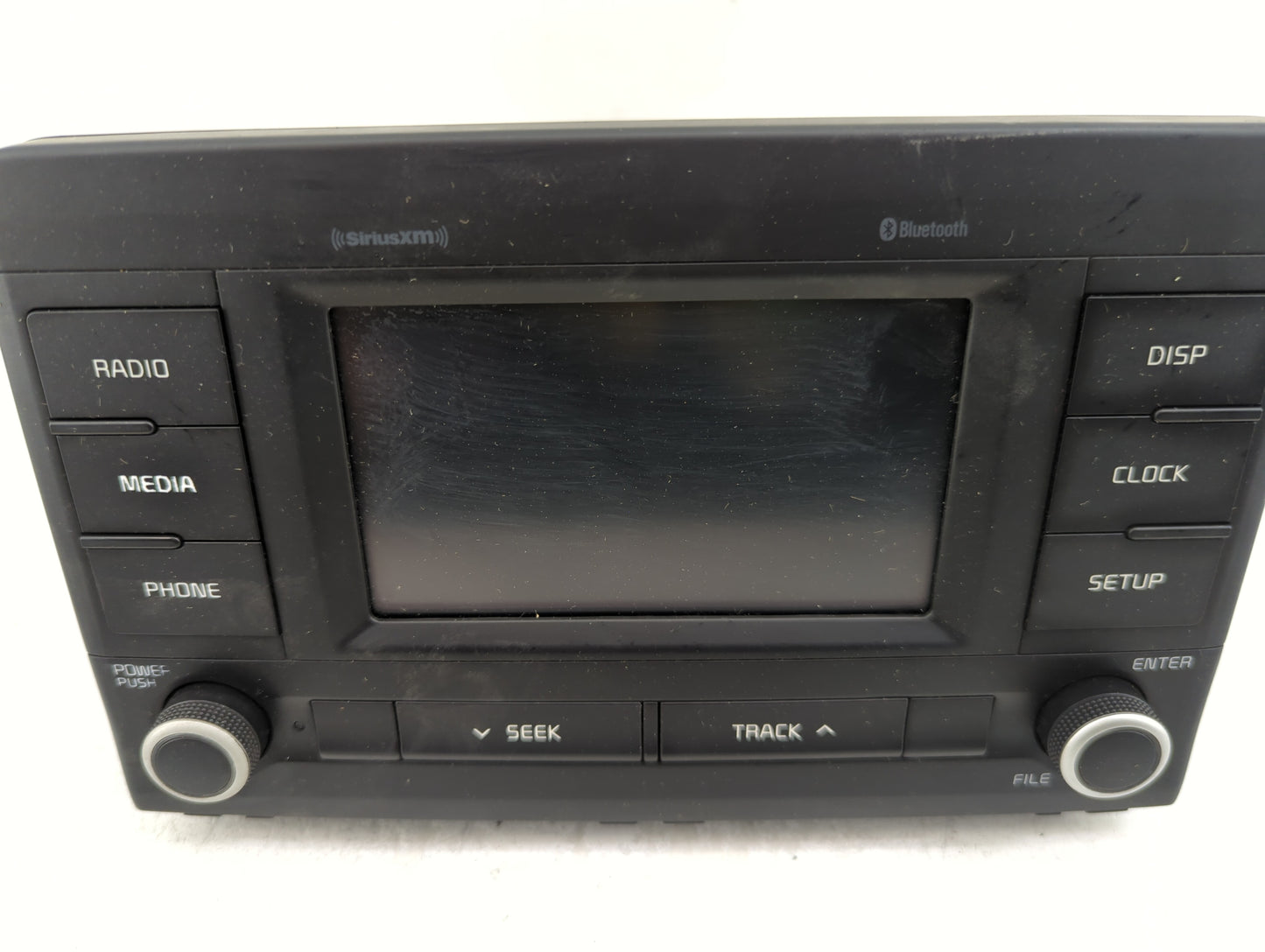 2018-2019 Kia Rio Radio AM FM Cd Player Receiver Replacement P/N:96180-H9850WK ACBA4H9AN, TQ8-ACBA4H9AN Fits Fits 2018 2019 