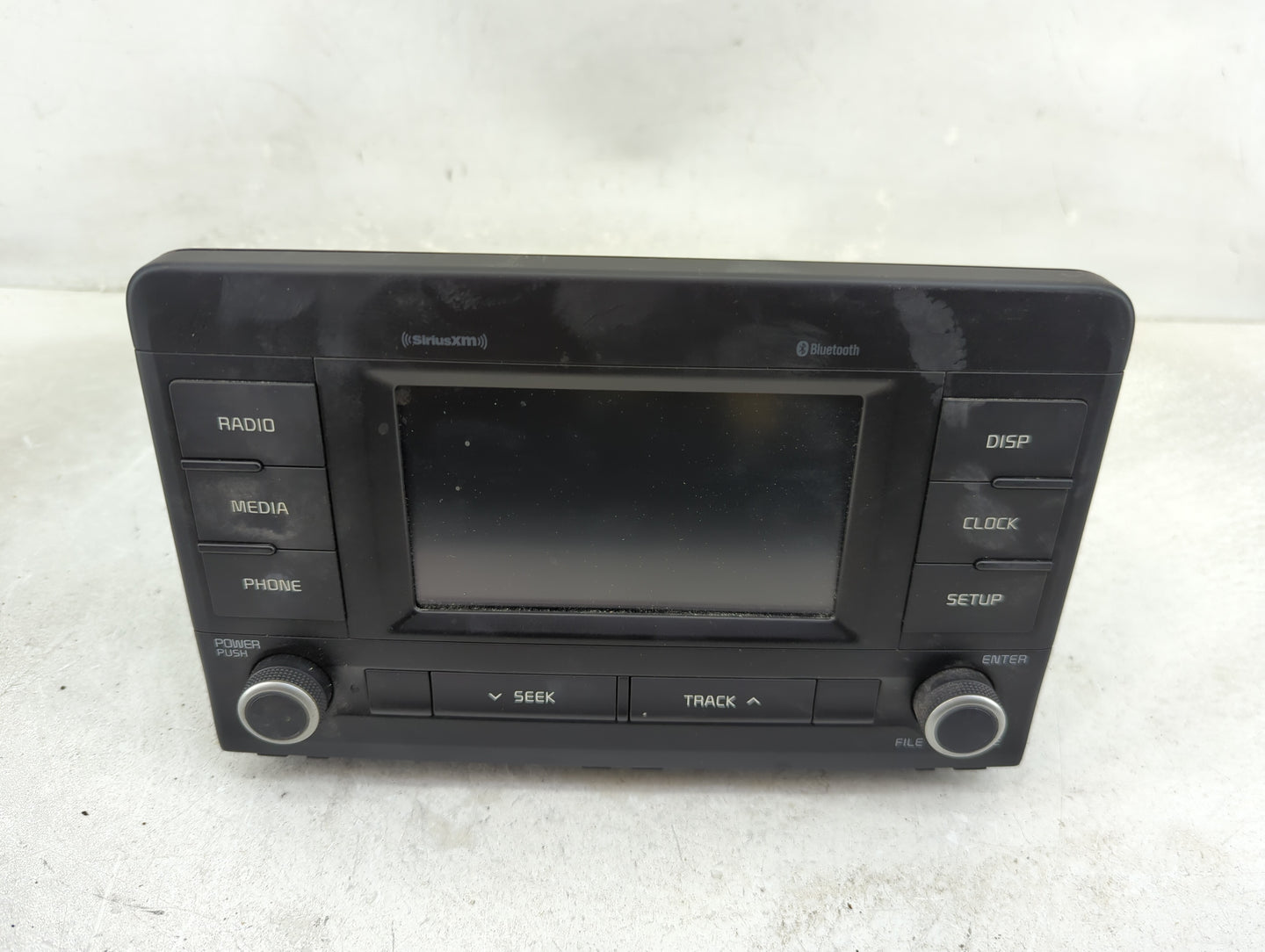 2018-2019 Kia Rio Radio AM FM Cd Player Receiver Replacement P/N:96180-H9850WK ACBA4H9AN, TQ8-ACBA4H9AN Fits Fits 2018 2019 