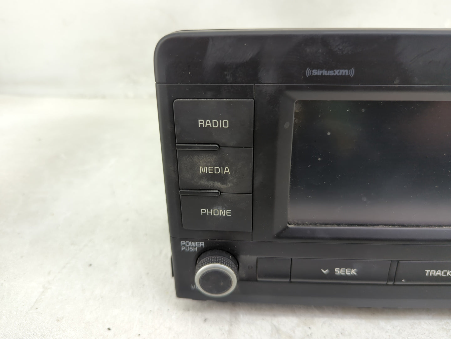 2018-2019 Kia Rio Radio AM FM Cd Player Receiver Replacement P/N:96180-H9850WK ACBA4H9AN, TQ8-ACBA4H9AN Fits Fits 2018 2019 