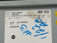 2018-2019 Kia Rio Radio AM FM Cd Player Receiver Replacement P/N:96180-H9850WK ACBA4H9AN, TQ8-ACBA4H9AN Fits Fits 2018 2019 