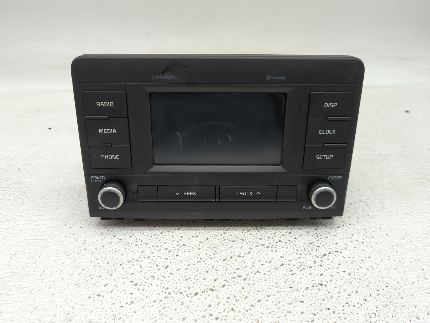 2018-2019 Kia Rio Radio AM FM Cd Player Receiver Replacement P/N:96180-H9850WK Fits Fits 2018 2019 OEM Used Auto Parts - Oem