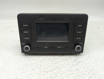 2018-2019 Kia Rio Radio AM FM Cd Player Receiver Replacement P/N:96180-H9850WK Fits Fits 2018 2019 OEM Used Auto Parts - Oem