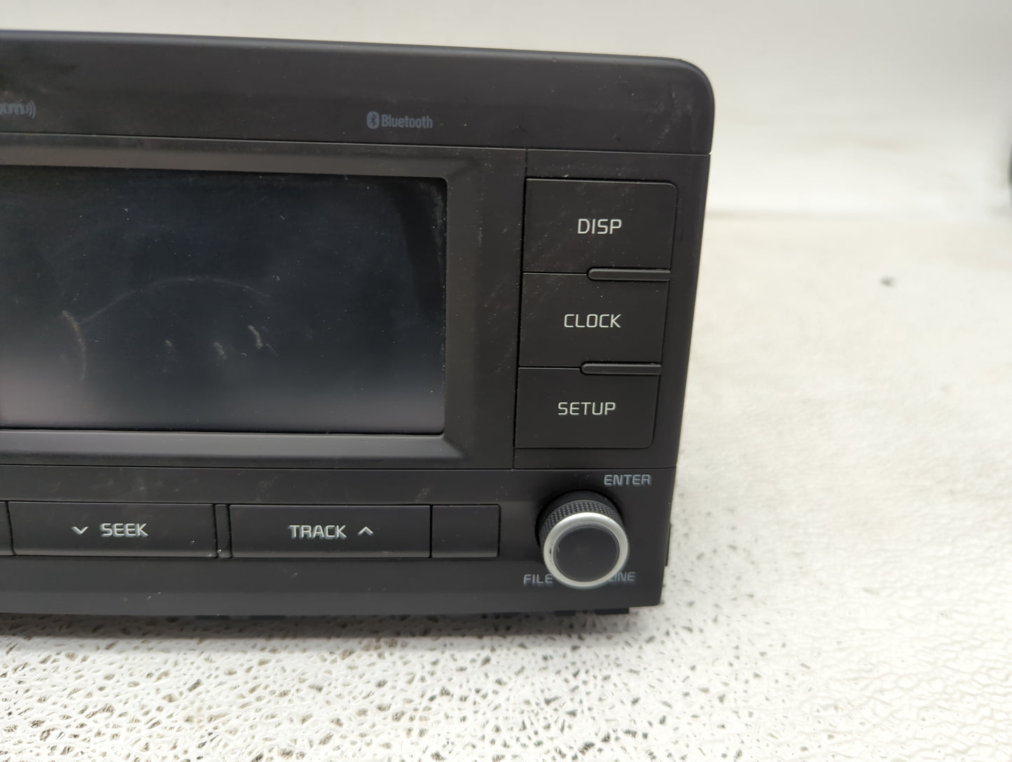 2018-2019 Kia Rio Radio AM FM Cd Player Receiver Replacement P/N:96180-H9850WK Fits Fits 2018 2019 OEM Used Auto Parts - Oem