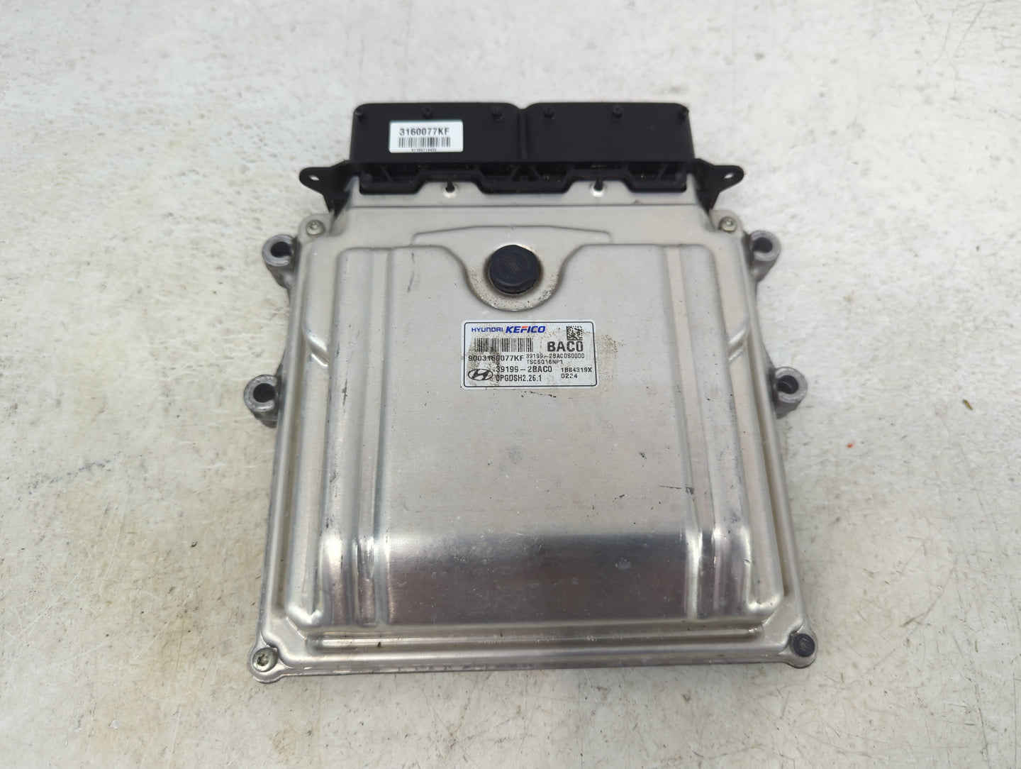 2018-2019 Kia Rio PCM Engine Control Computer ECU ECM PCU OEM P/N:39199-2BAC0 9003160077KF, 39199-2BAC0S0000 Fits Fits 2018 