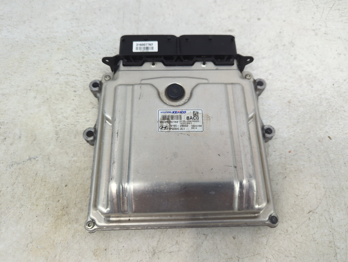 2018-2019 Kia Rio PCM Engine Control Computer ECU ECM PCU OEM P/N:39199-2BAC0 9003160077KF, 39199-2BAC0S0000 Fits Fits 2018 