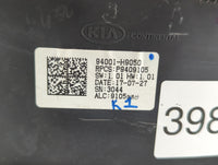 2018-2019 Kia Rio Instrument Cluster Speedometer Gauges P/N:94001-H9050 Fits Fits 2018 2019 OEM Used Auto Parts - Oemusedaut