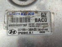 2018 Kia Rio PCM Engine Control Computer ECU ECM PCU OEM P/N:39199-2BAC0 Fits OEM Used Auto Parts - Oemusedautoparts1.com