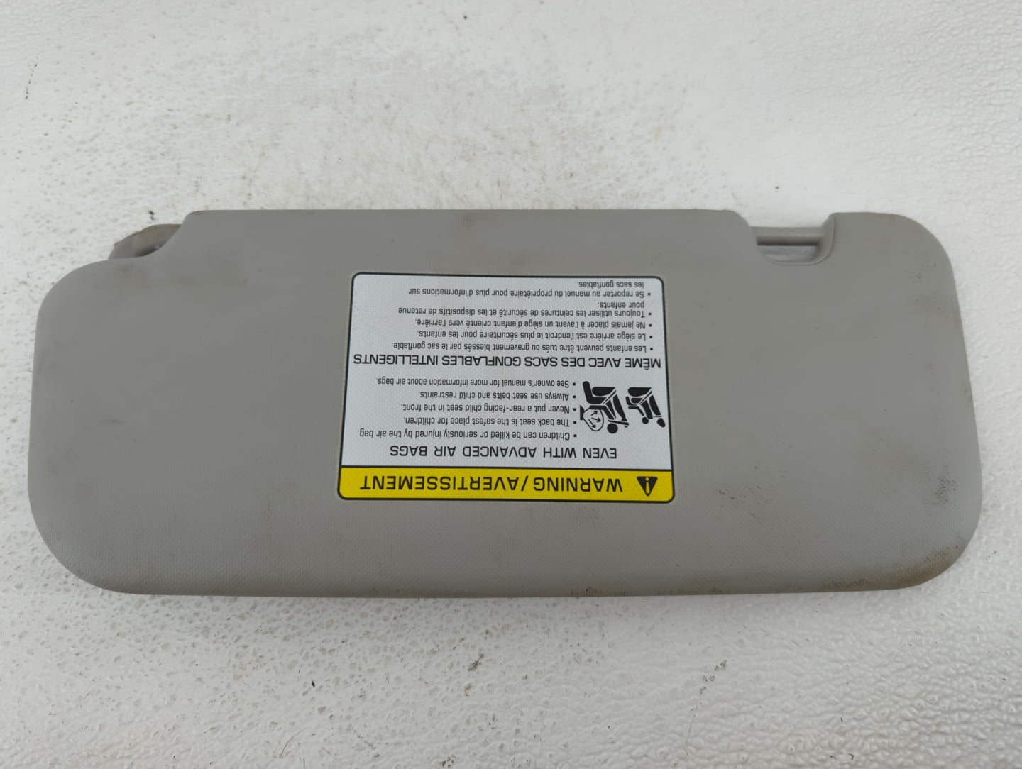 2018-2020 Kia Rio Sun Visor Shade Replacement Driver Left Mirror Fits Fits 2018 2019 2020 2021 2022 OEM Used Auto Parts - Oe
