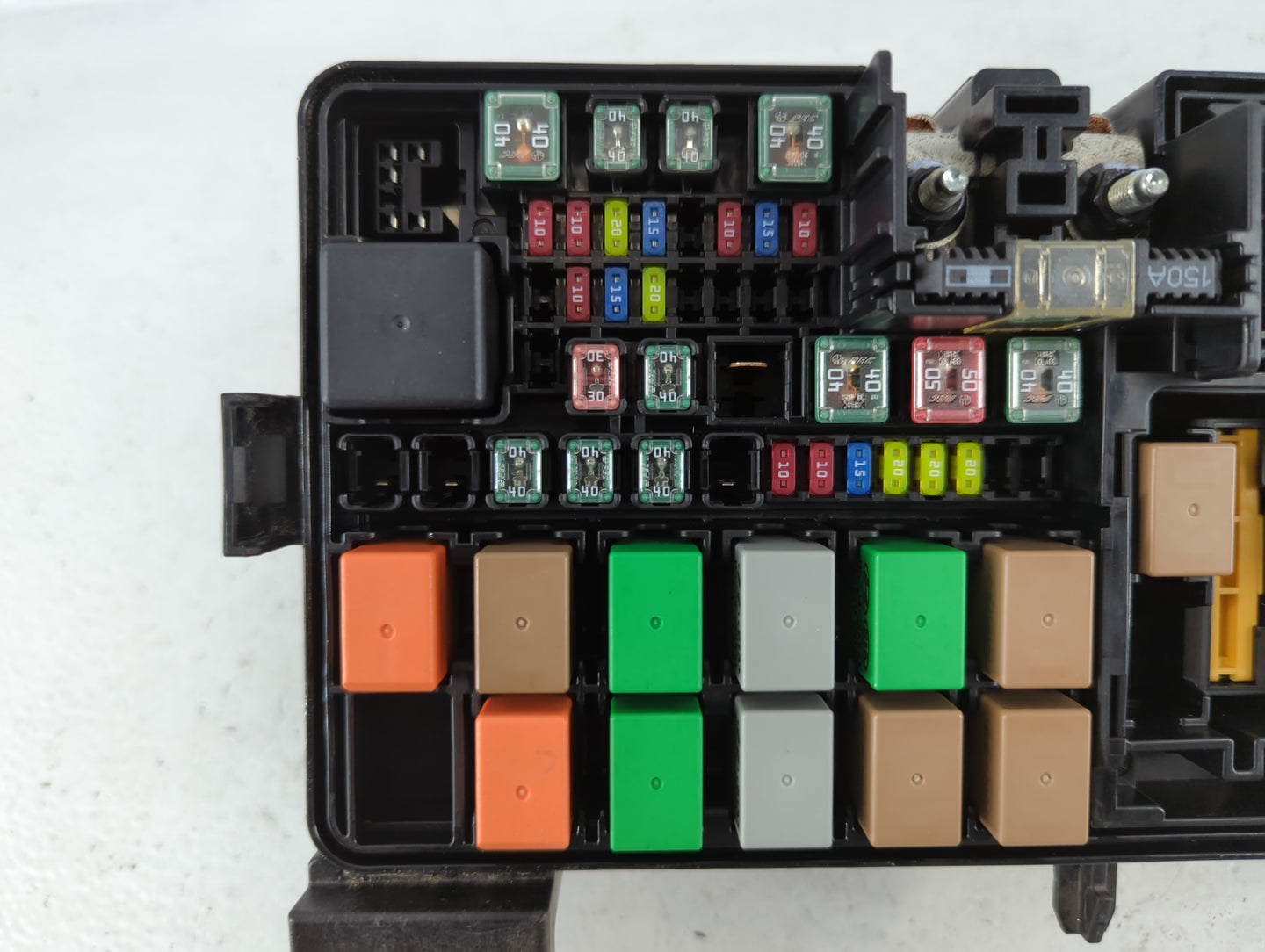 2018-2019 Kia Rio Fusebox Fuse Box Panel Relay Module P/N:91205 H9320 Fits Fits 2018 2019 OEM Used Auto Parts - Oemusedautop