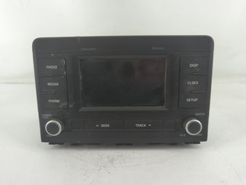 2018-2019 Kia Rio Radio AM FM Cd Player Receiver Replacement P/N:96180-H9850WK Fits Fits 2018 2019 OEM Used Auto Parts - Oem
