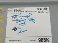 2018-2019 Kia Rio Am Fm Cd Player Radio Receiver - Oemusedautoparts1.com