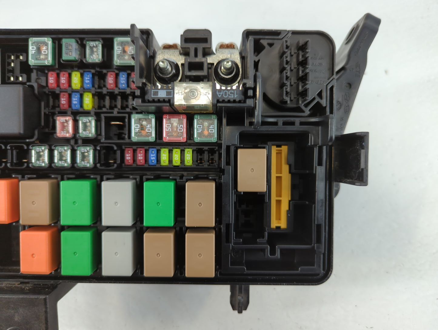2018-2019 Kia Rio Fusebox Fuse Box Panel Relay Module P/N:91205 H9320 Fits Fits 2018 2019 OEM Used Auto Parts - Oemusedautop