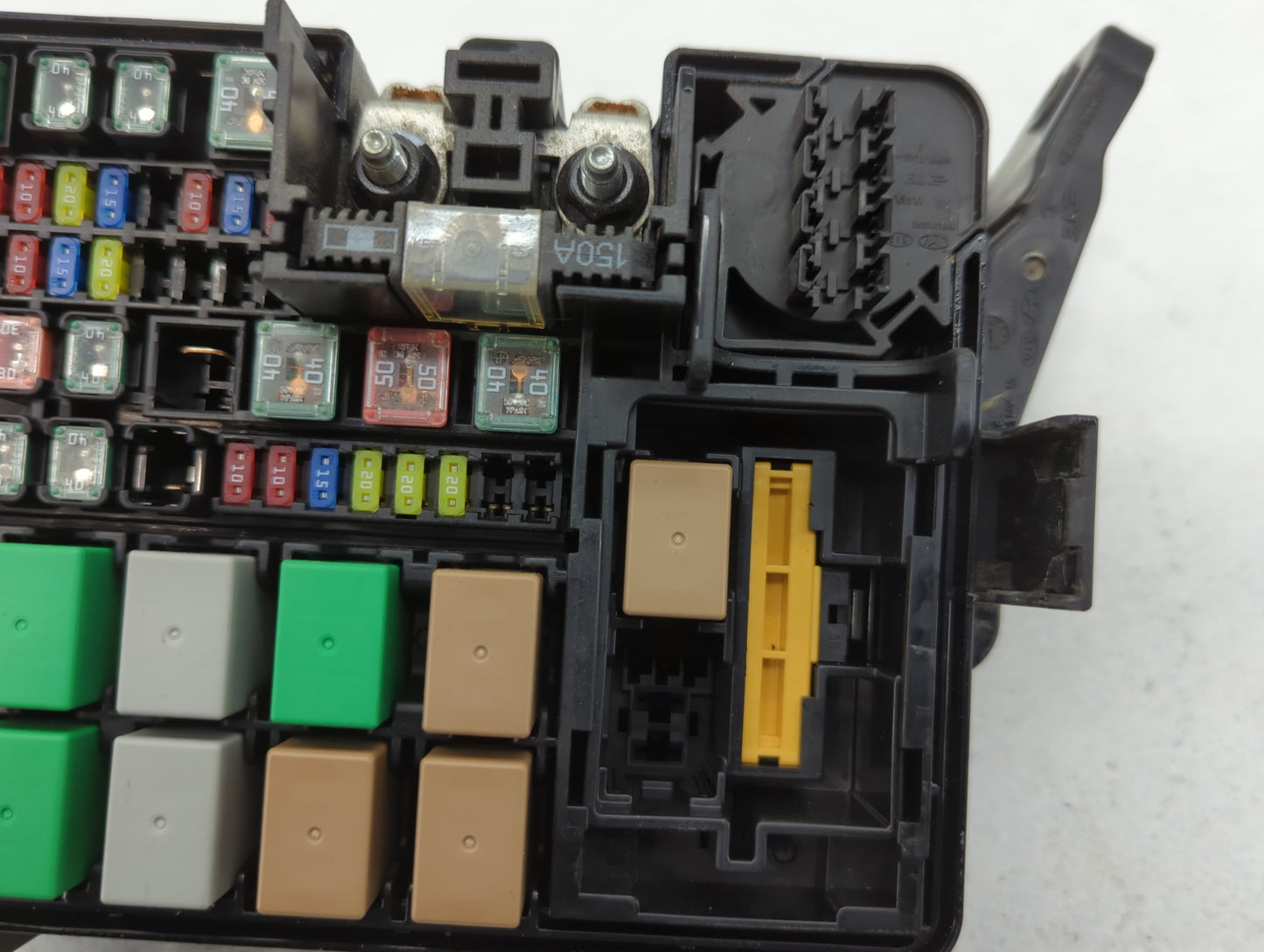 2018-2019 Kia Rio Fusebox Fuse Box Panel Relay Module P/N:4217512062 91200-H9200-06 Fits Fits 2018 2019 OEM Used Auto Parts 