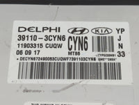 2017-2018 Kia Sedona PCM Engine Control Computer ECU ECM PCU OEM P/N:39110-3CYN6 Fits Fits 2017 2018 OEM Used Auto Parts - O