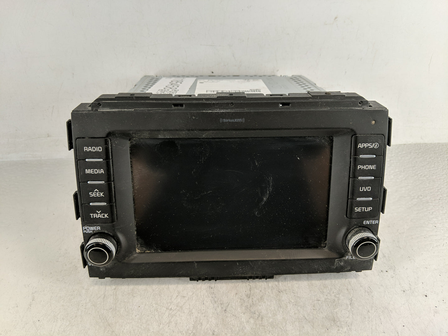 2015-2018 Kia Sedona Radio AM FM Cd Player Receiver Replacement P/N:96160-A9500WAC Fits Fits 2015 2016 2017 2018 OEM Used Au