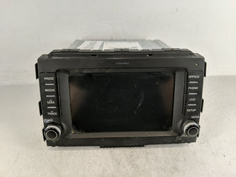 compare product 2015-2018 Kia Sedona Radio AM FM Cd Player Receiver Replacement P/N:96160-A9500WAC Fits Fits 2015 2016 2017 2018 OEM Used Auto Parts