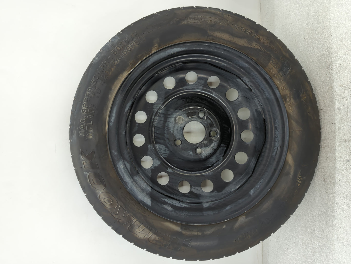 2015-2020 Kia Sedona Spare Donut Tire Wheel Rim Oem - Oemusedautoparts1.com