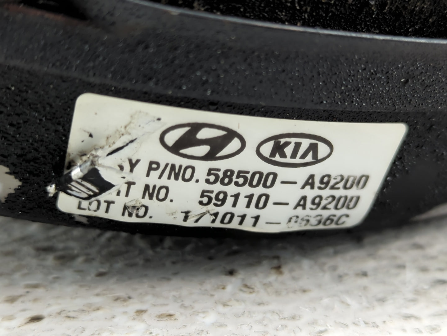 2015-2020 Kia Sedona Power Brake Booster Oem - Oemusedautoparts1.com
