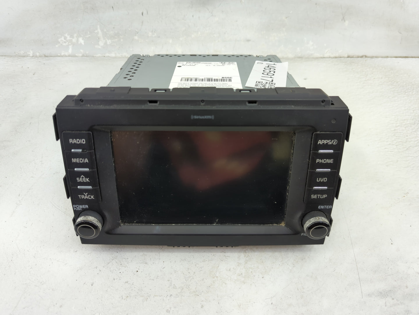 2017-2018 Kia Sedona Radio AM FM Cd Player Receiver Replacement P/N:96160-A9500WAC TQ8-ADBB0A9AN Fits Fits 2017 2018 OEM Use