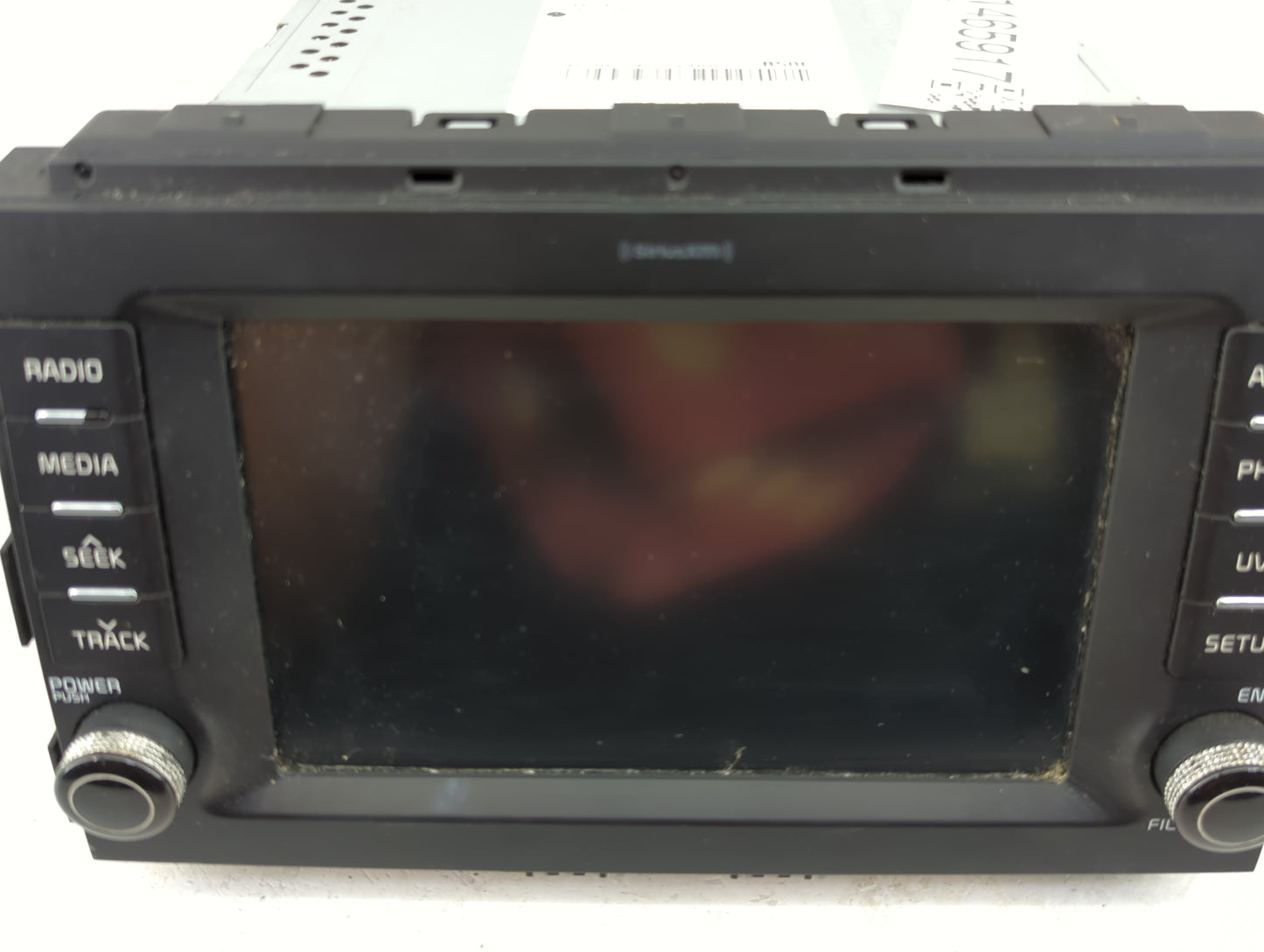 2017-2018 Kia Sedona Radio AM FM Cd Player Receiver Replacement P/N:96160-A9500WAC TQ8-ADBB0A9AN Fits Fits 2017 2018 OEM Use