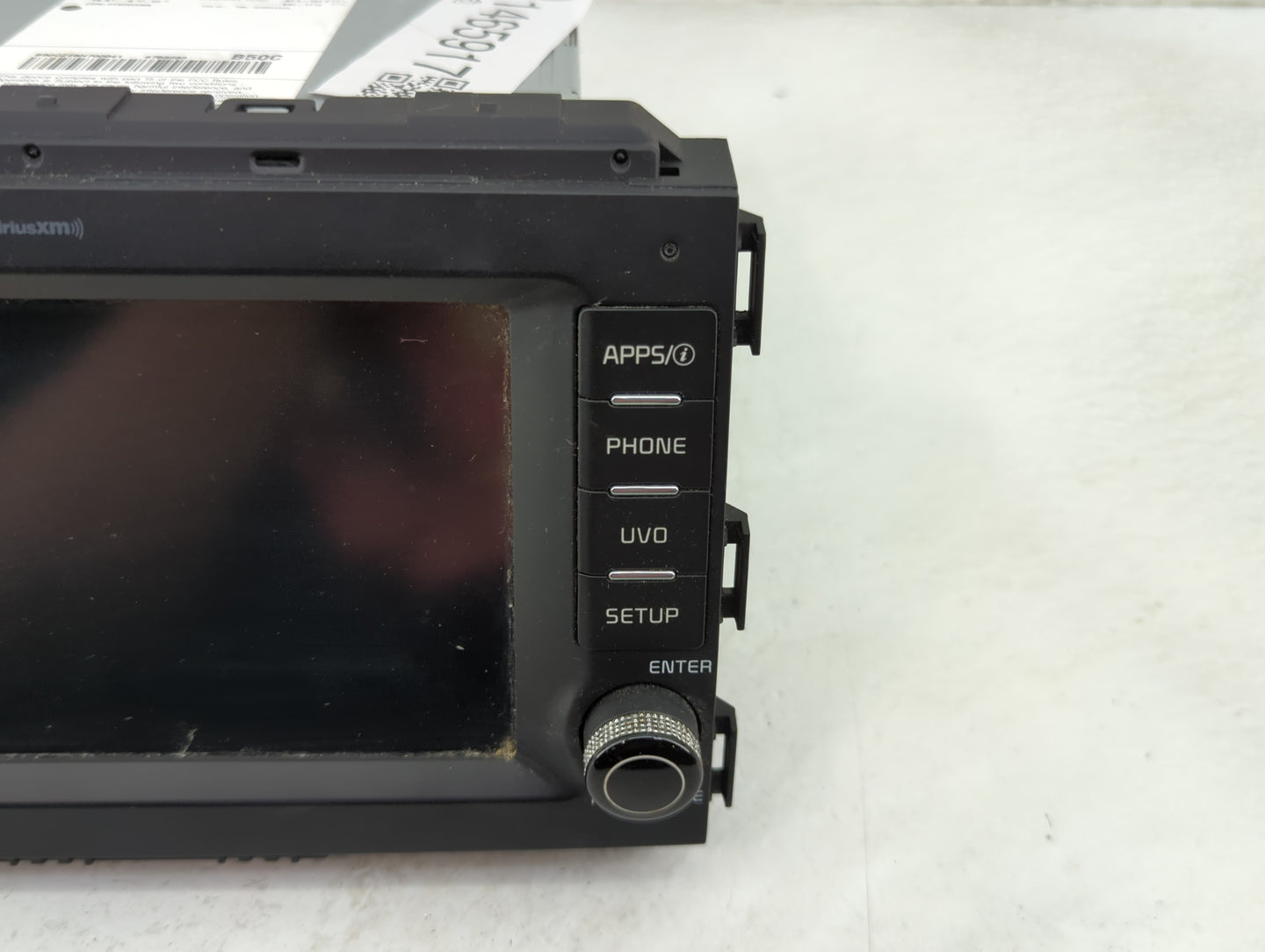 2017-2018 Kia Sedona Radio AM FM Cd Player Receiver Replacement P/N:96160-A9500WAC TQ8-ADBB0A9AN Fits Fits 2017 2018 OEM Use
