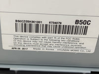 2017-2018 Kia Sedona Radio AM FM Cd Player Receiver Replacement P/N:96160-A9500WAC ADBBOA9AN, TQB-ADBB0A9AN Fits Fits 2017 2