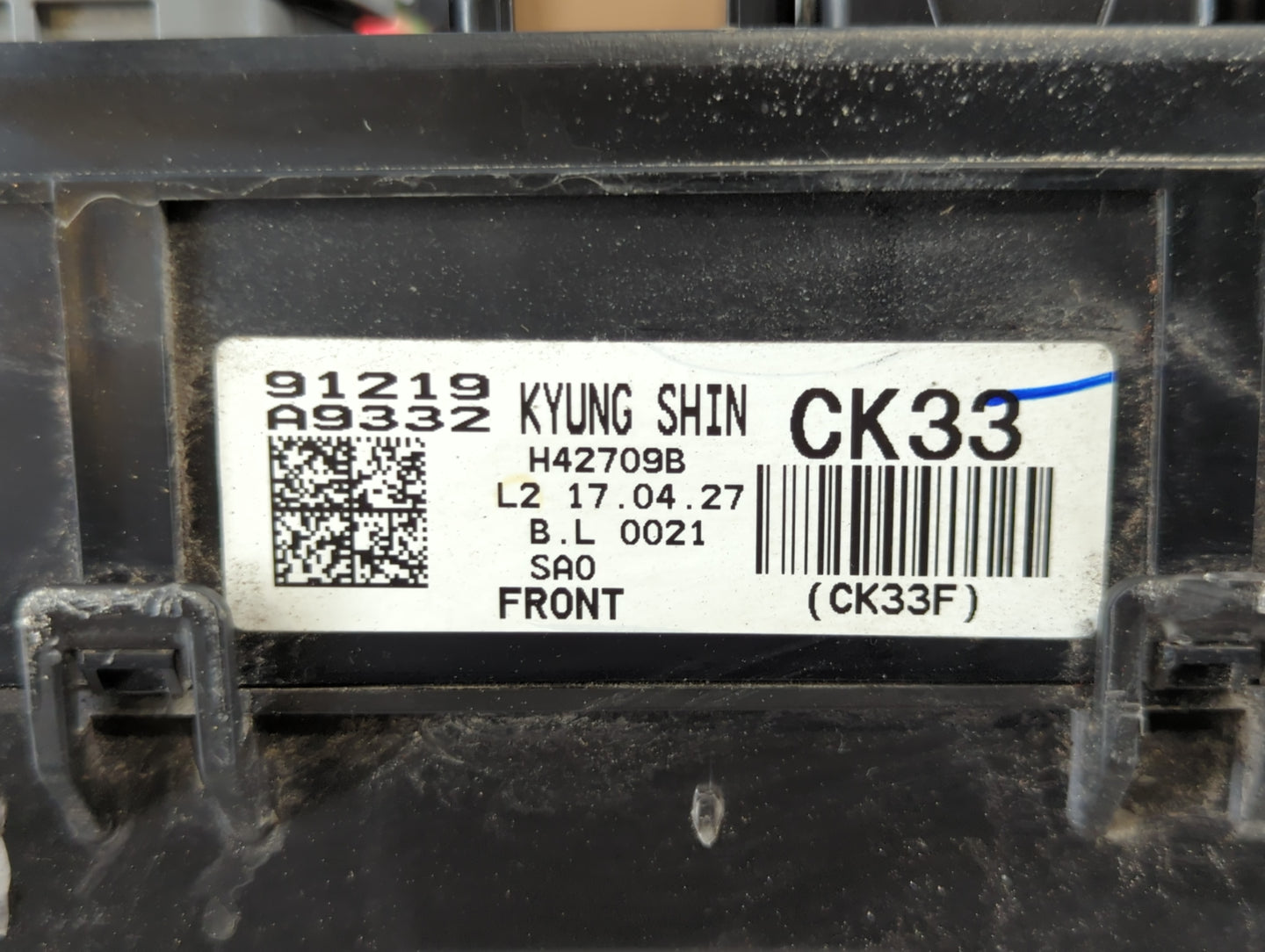2015-2018 Kia Sedona Fusebox Fuse Box Panel Relay Module P/N:91219 A9332 Fits Fits 2015 2016 2017 2018 OEM Used Auto Parts -