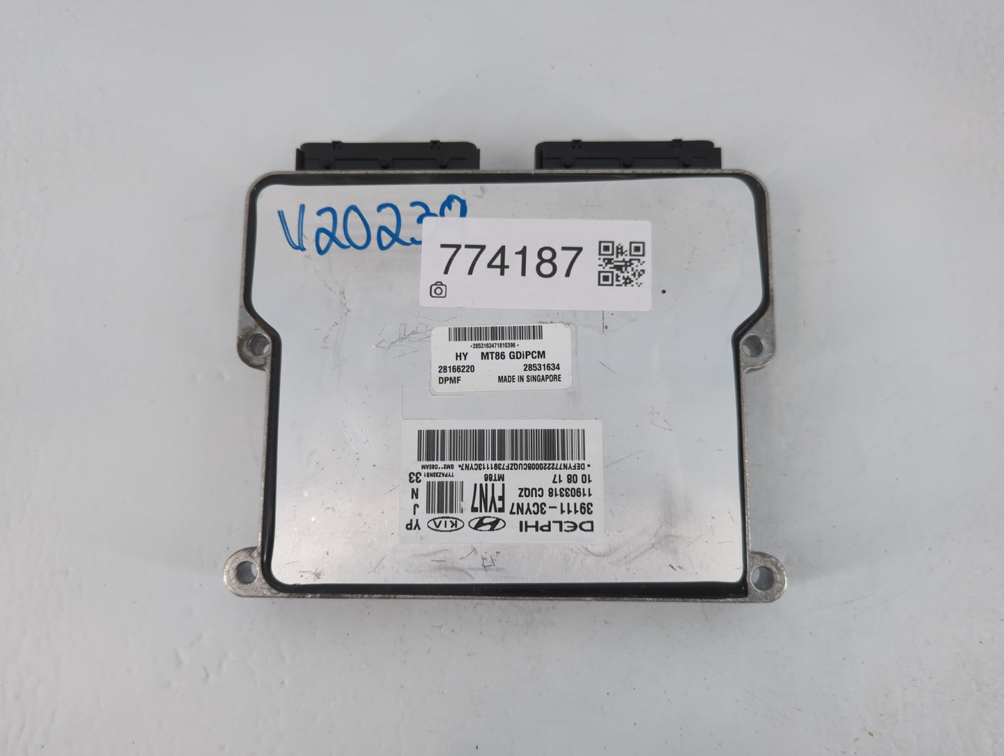 2018 Kia Sedona PCM Engine Control Computer ECU ECM PCU OEM P/N:39111-3CYN7 Fits OEM Used Auto Parts - Oemusedautoparts1.com