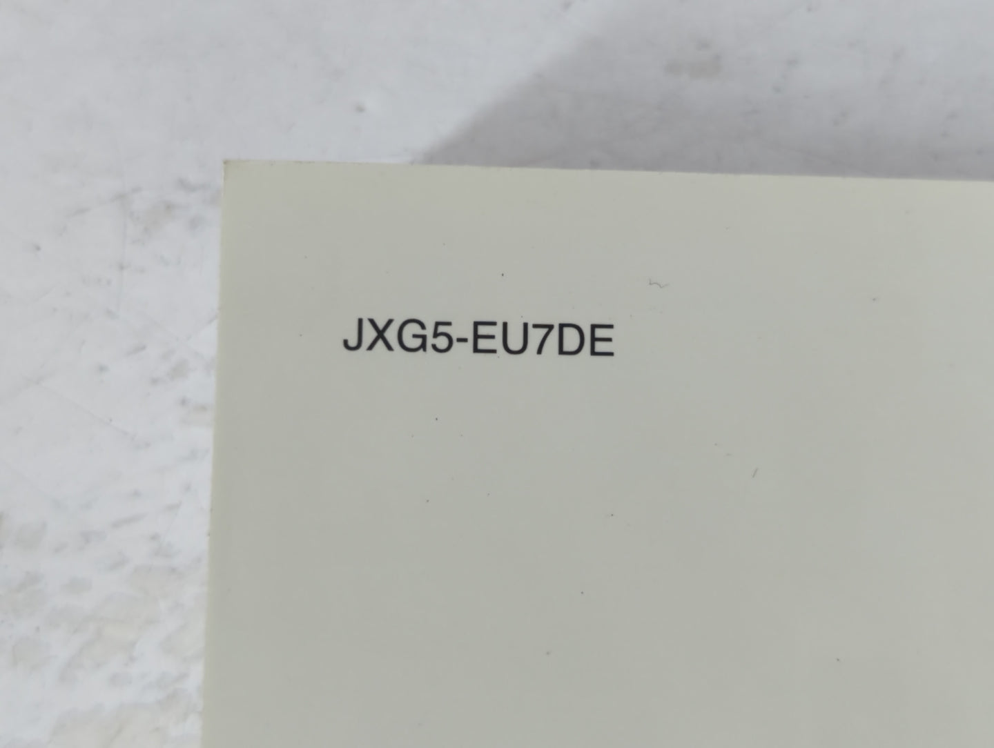 2018 Kia Sorento Owners Manual Book Guide P/N:JXG5-EU7DE OEM Used Auto Parts - Oemusedautoparts1.com