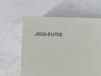 2018 Kia Sorento Owners Manual Book Guide P/N:JXG5-EU7DE OEM Used Auto Parts - Oemusedautoparts1.com