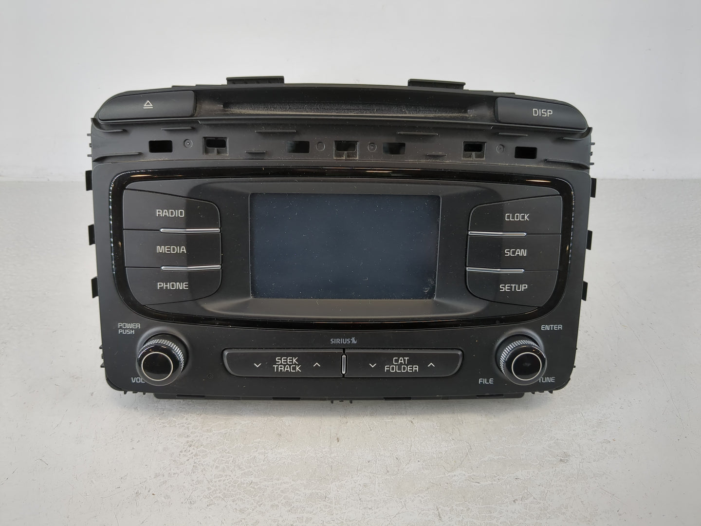 2016-2018 Kia Sorento Radio AM FM Cd Player Receiver Replacement P/N:96180-C6000WK Fits Fits 2016 2017 2018 OEM Used Auto Pa