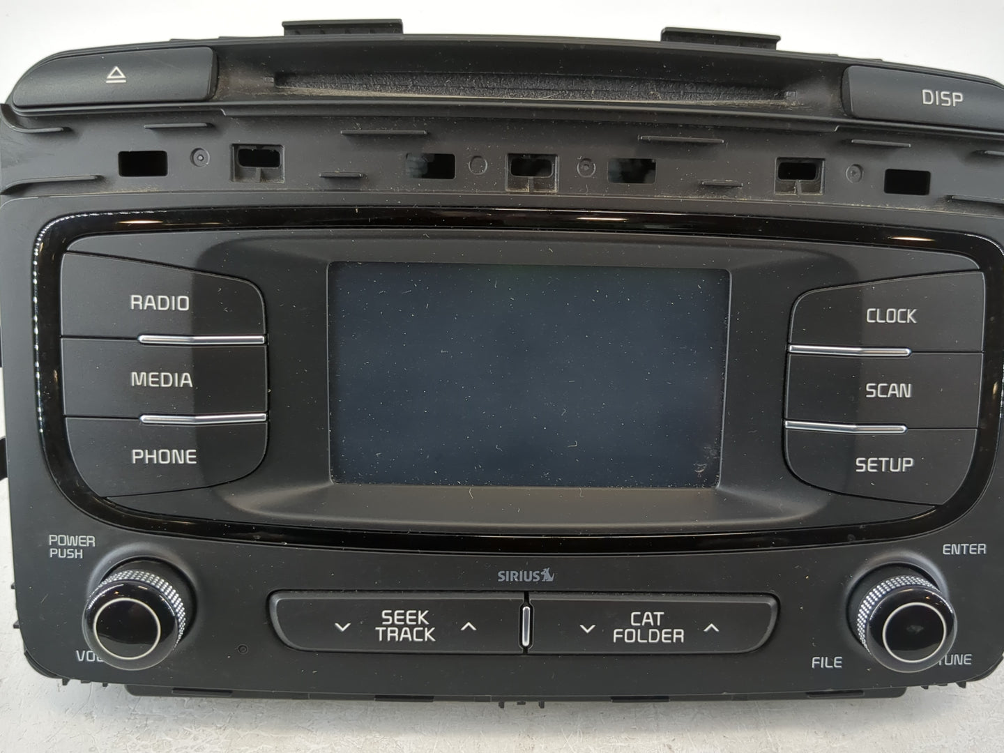 2016-2018 Kia Sorento Radio AM FM Cd Player Receiver Replacement P/N:96180-C6000WK Fits Fits 2016 2017 2018 OEM Used Auto Pa