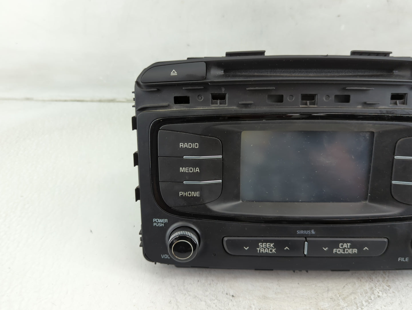 2016-2018 Kia Sorento Radio AM FM Cd Player Receiver Replacement P/N:96180-C6000WK Fits Fits 2016 2017 2018 OEM Used Auto Pa