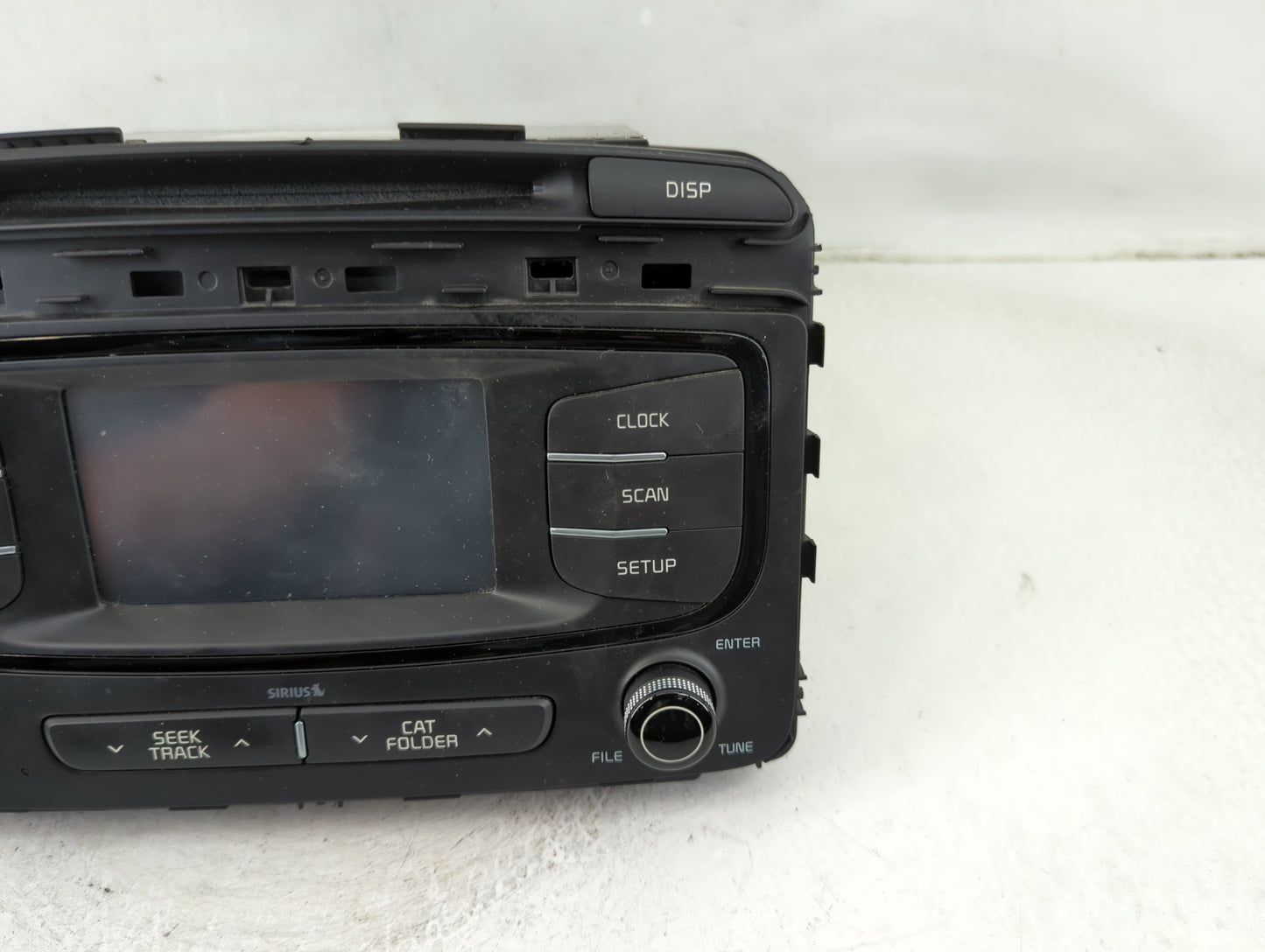 2016-2018 Kia Sorento Radio AM FM Cd Player Receiver Replacement P/N:96180-C6000WK Fits Fits 2016 2017 2018 OEM Used Auto Pa