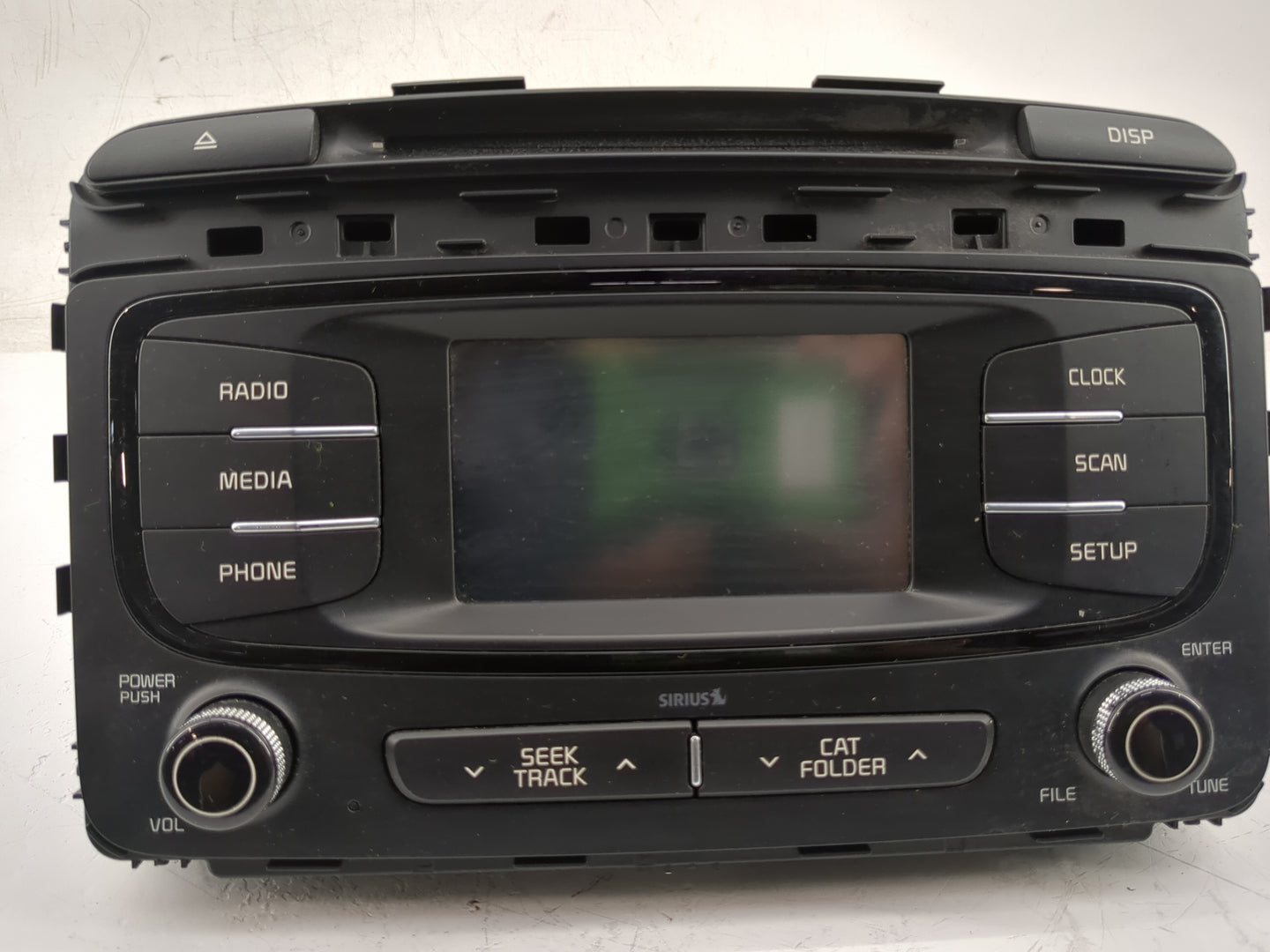 2016-2018 Kia Sorento Radio AM FM Cd Player Receiver Replacement P/N:96180-C6000WK Fits Fits 2016 2017 2018 OEM Used Auto Pa
