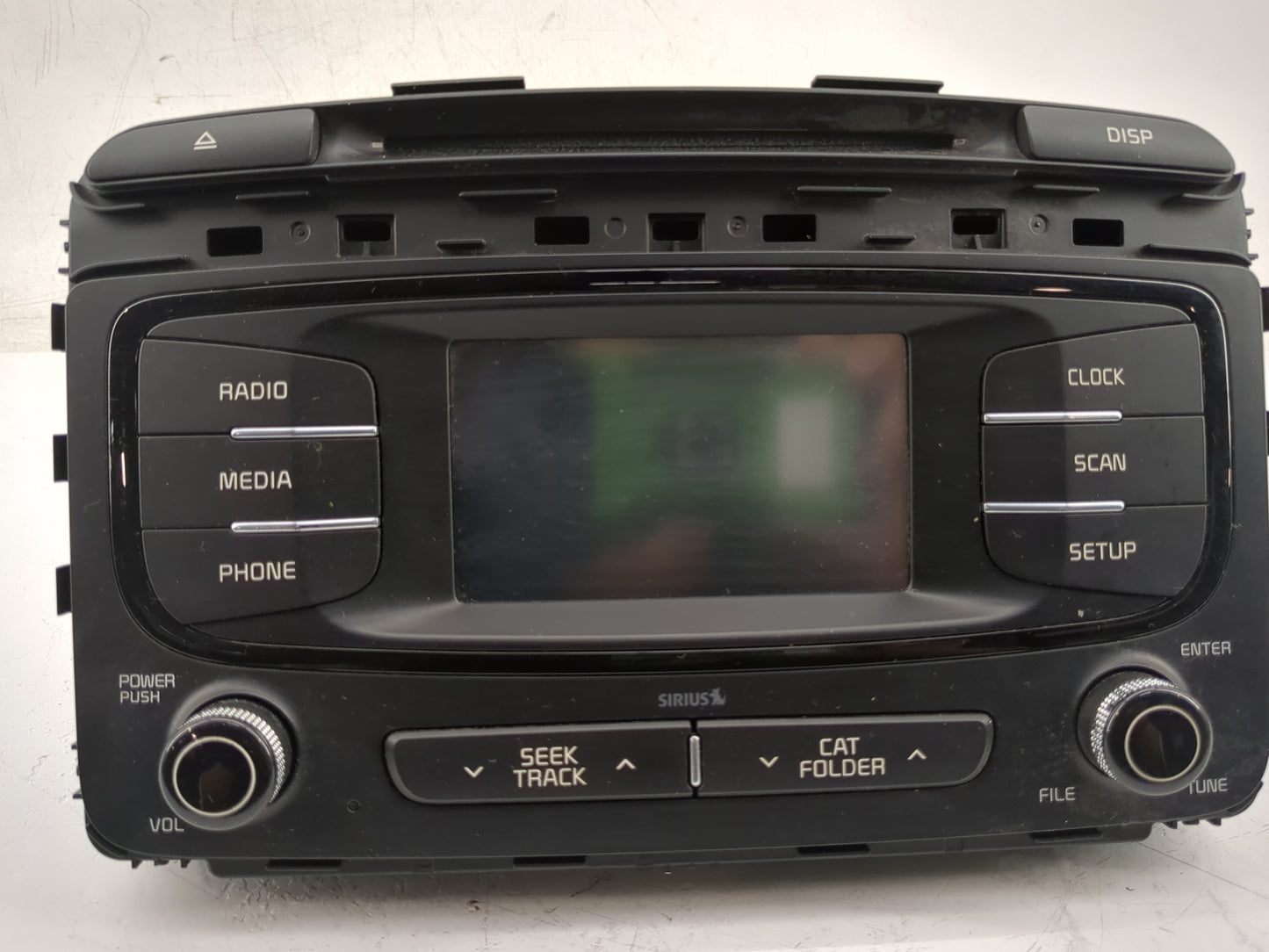 2016-2018 Kia Sorento Radio AM FM Cd Player Receiver Replacement P/N:96180-C6000WK Fits Fits 2016 2017 2018 OEM Used Auto Pa