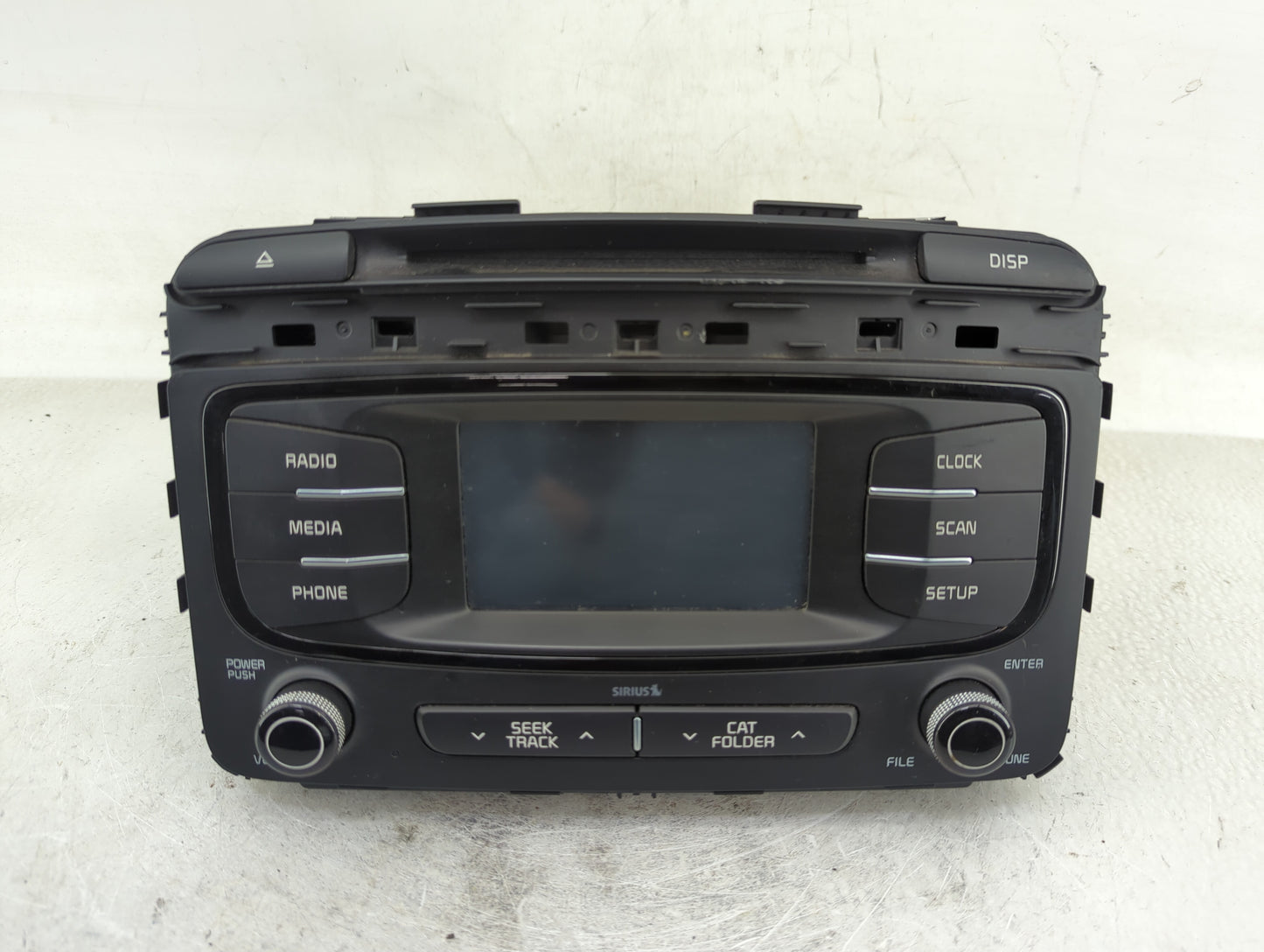 2016-2018 Kia Sorento Radio AM FM Cd Player Receiver Replacement P/N:96180-C6000WK Fits Fits 2016 2017 2018 OEM Used Auto Pa