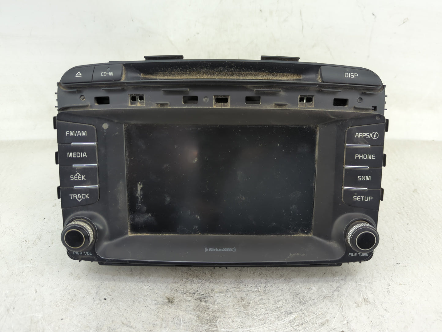 2016-2018 Kia Sorento Radio AM FM Cd Player Receiver Replacement P/N:96160-C6400WK Fits Fits 2016 2017 2018 OEM Used Auto Pa