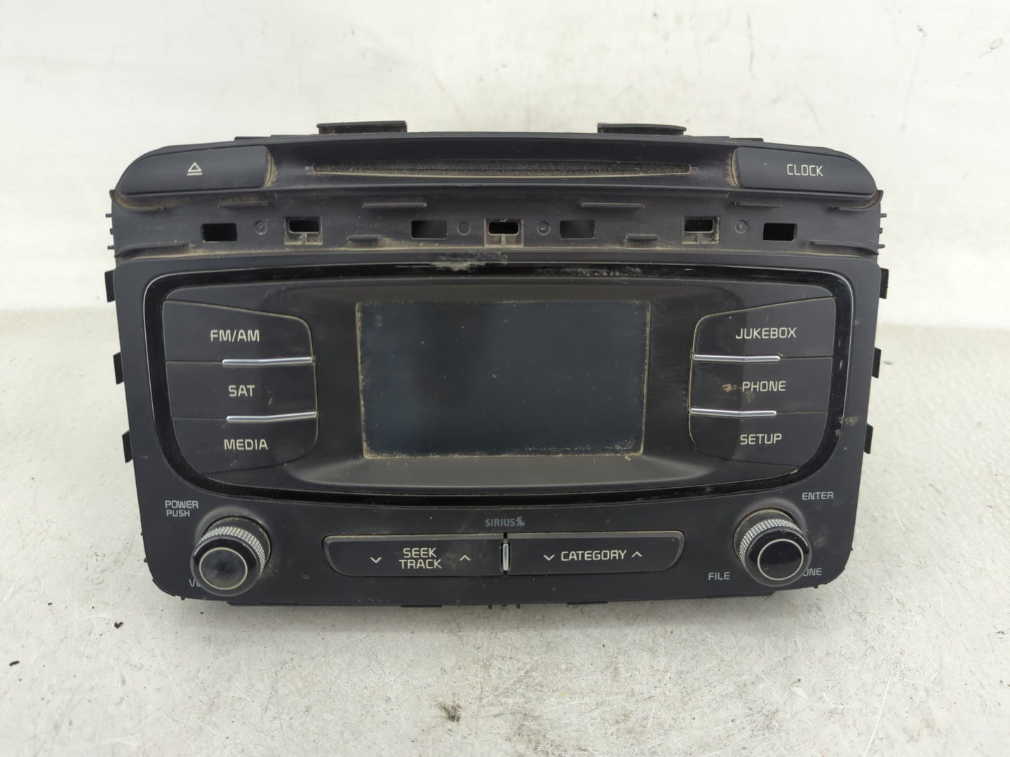 2016-2018 Kia Sorento Radio AM FM Cd Player Receiver Replacement P/N:96160-C6200WK Fits Fits 2016 2017 2018 OEM Used Auto Pa