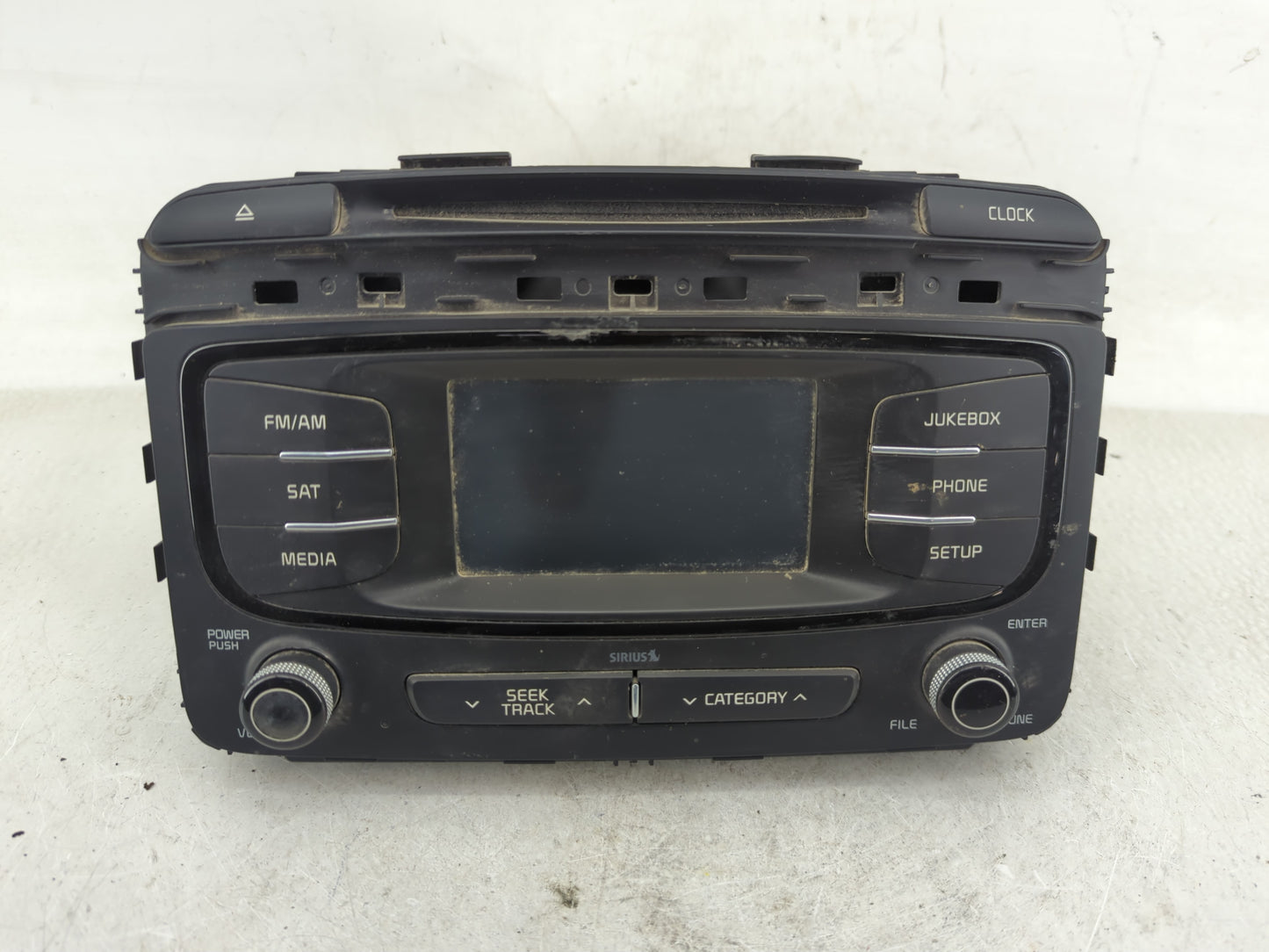2016-2018 Kia Sorento Radio AM FM Cd Player Receiver Replacement P/N:96160-C6200WK Fits Fits 2016 2017 2018 OEM Used Auto Pa