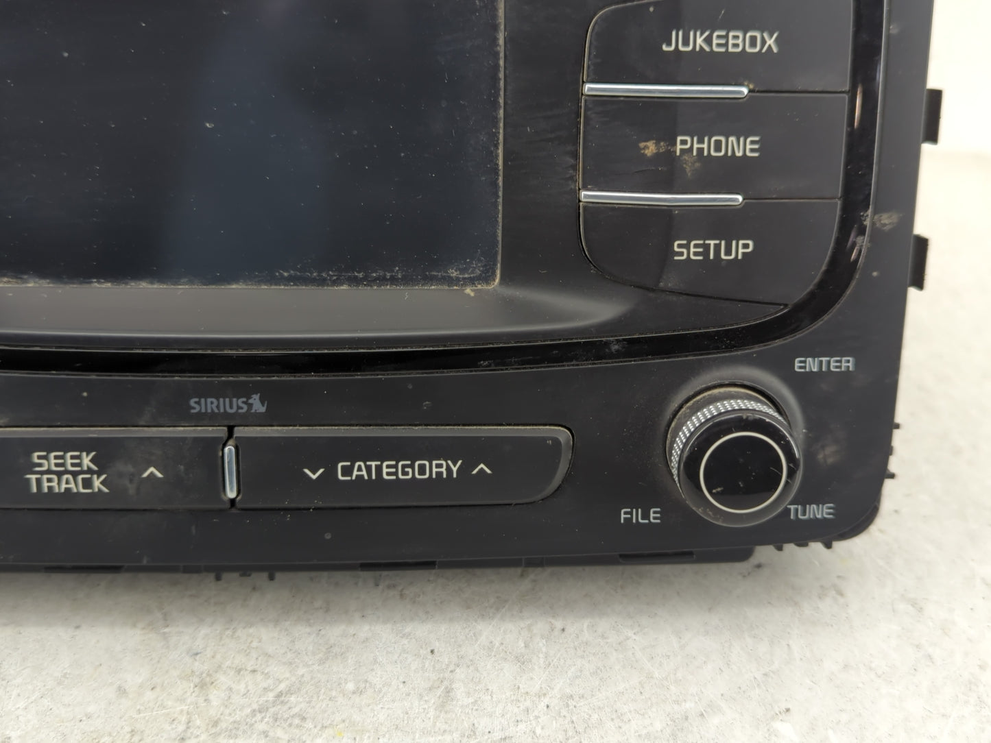2016-2018 Kia Sorento Radio AM FM Cd Player Receiver Replacement P/N:96160-C6200WK Fits Fits 2016 2017 2018 OEM Used Auto Pa
