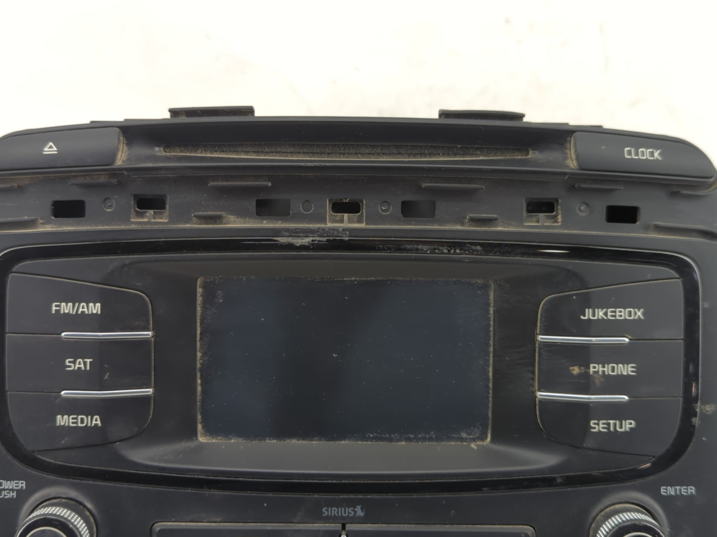 2016-2018 Kia Sorento Radio AM FM Cd Player Receiver Replacement P/N:96160-C6200WK Fits Fits 2016 2017 2018 OEM Used Auto Pa
