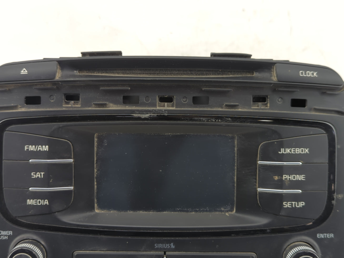 2016-2018 Kia Sorento Radio AM FM Cd Player Receiver Replacement P/N:96160-C6200WK Fits Fits 2016 2017 2018 OEM Used Auto Pa