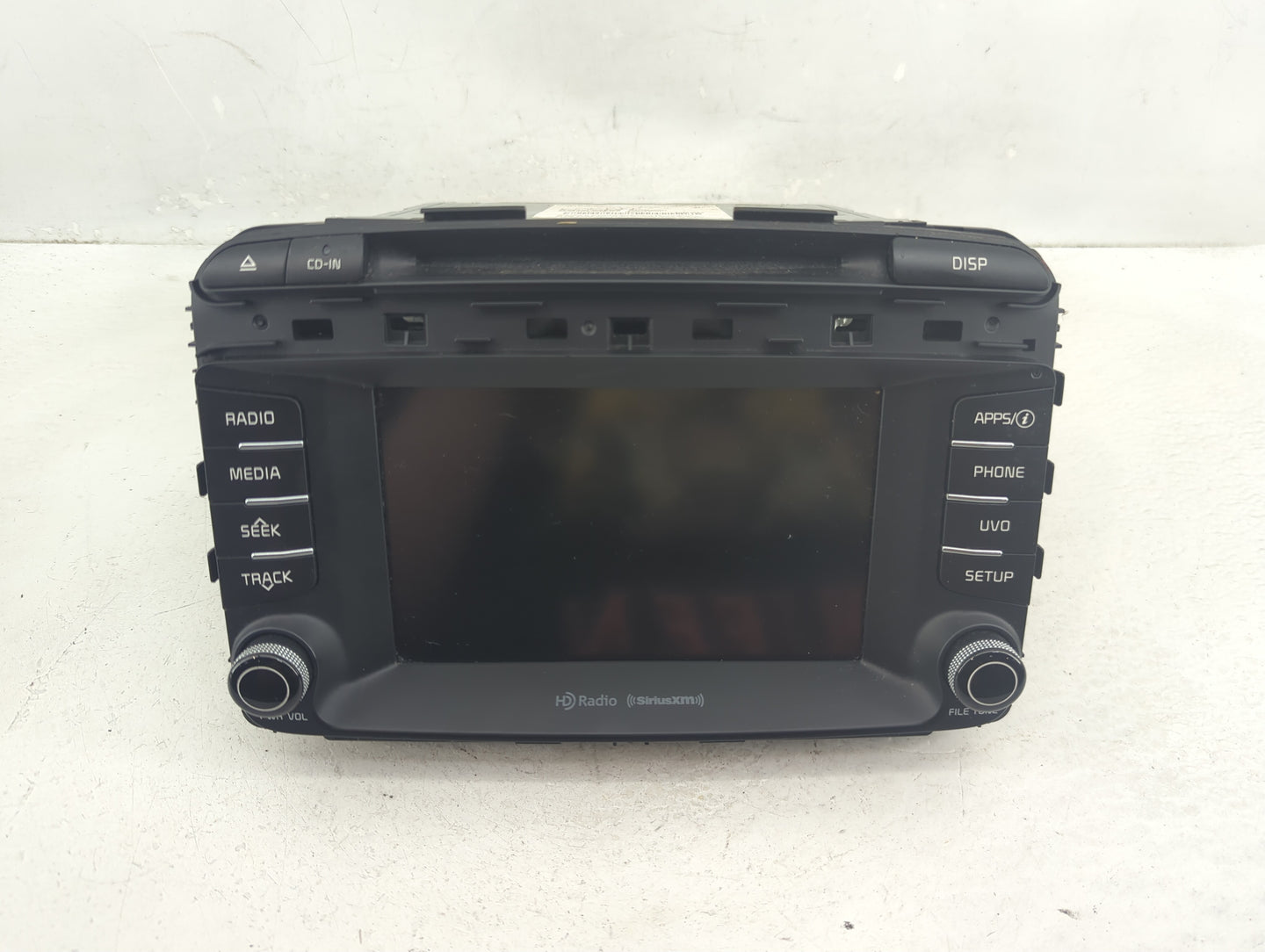 2016-2018 Kia Sorento Radio AM FM Cd Player Receiver Replacement P/N:96160-C6300WK Fits Fits 2016 2017 2018 OEM Used Auto Pa