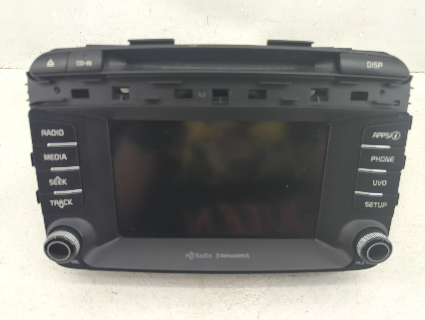 2016-2018 Kia Sorento Radio AM FM Cd Player Receiver Replacement P/N:96160-C6300WK Fits Fits 2016 2017 2018 OEM Used Auto Pa