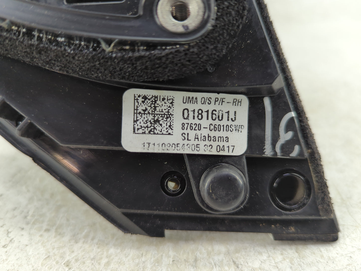 2017-2020 Kia Sorento Passenger Side View Mirror - Right Door Mirror OEM Used - Oemusedautoparts1.com